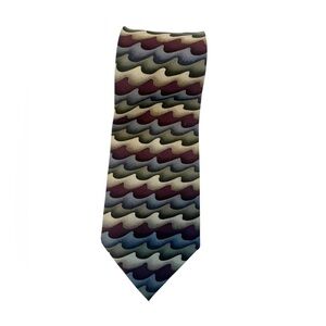 Grateful Dead Vintage 1996 Muddy River Sixth Set Wave Handmade Silk Tie